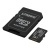 Memóriakártya, microSDXC, 128GB, C10/UHS-I/U1/V10/A1, Gen3, adapter, KINGSTON "Canvas Select Plus"